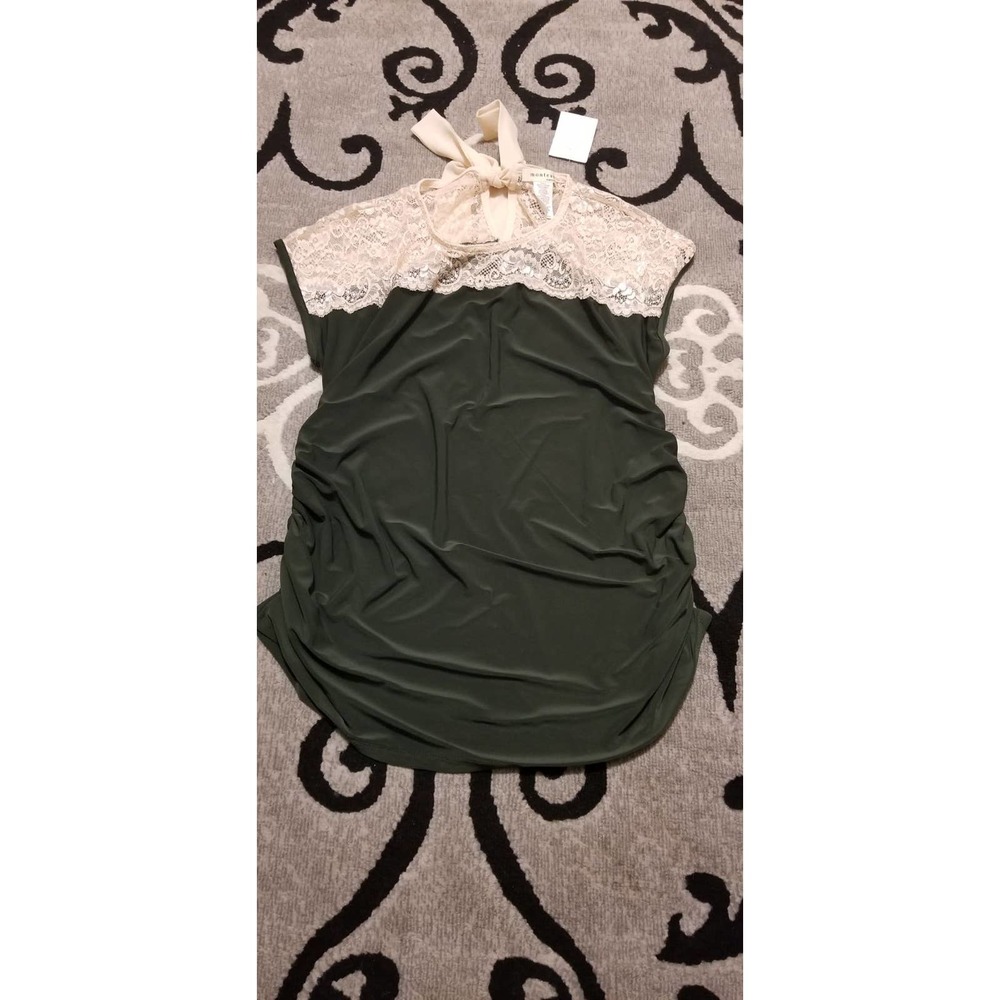 NWT‎ MONTEAU MATERNITY TOP LARGE